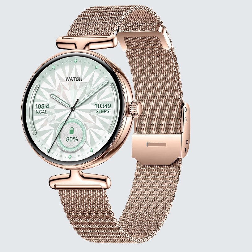 New V81 Women's Smart Watch Heart Rate Blood Pressure Bluetooth Call Sports Step Counting Blood Oxygen Multi-Function