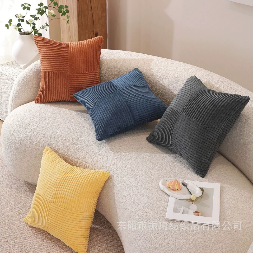 (Cross-border trading), pillow, pillowcase, velvet for side table, Amazon