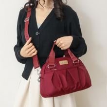 外贸跨境大容量女士斜挎包手提包包跨境防泼水尼龙布包时尚女包