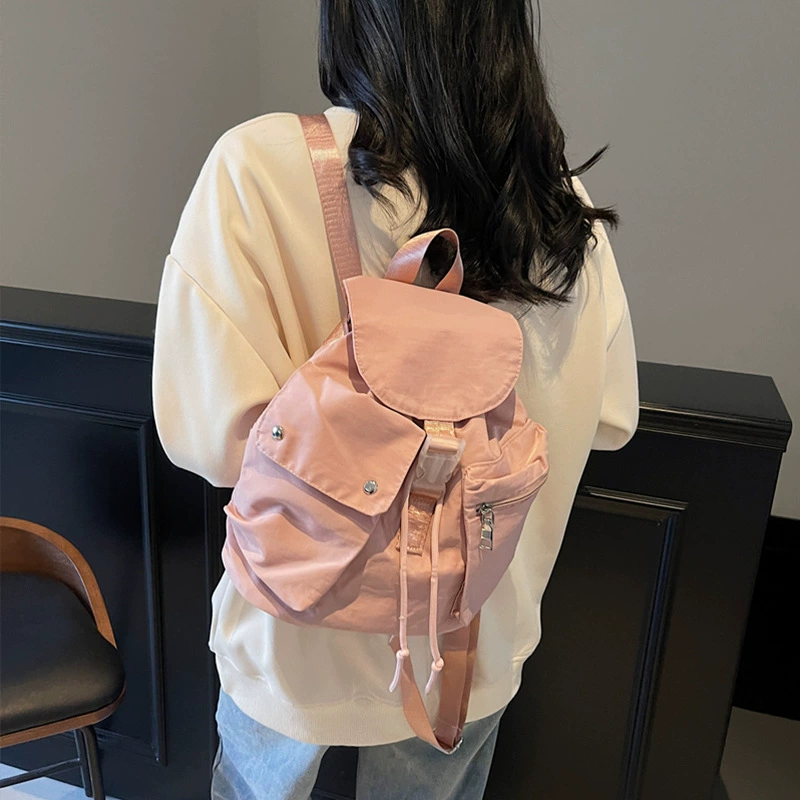 Universal capacious travel bag, shoulder bag, summer backpack for leisure