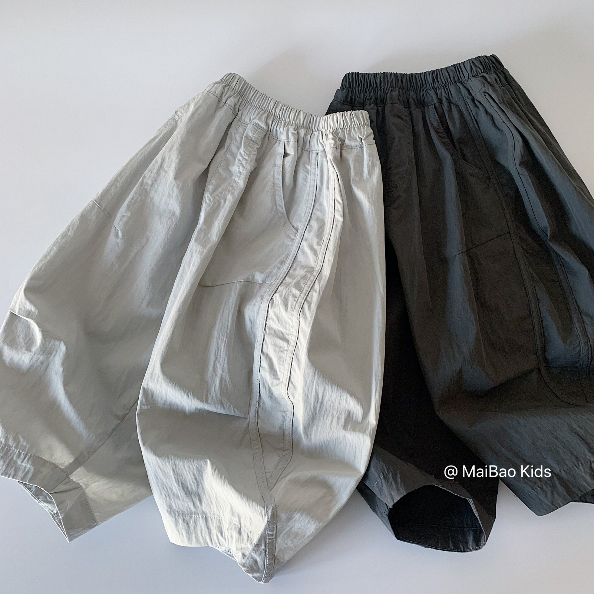 Autumn children's solid color spring trousers for boys