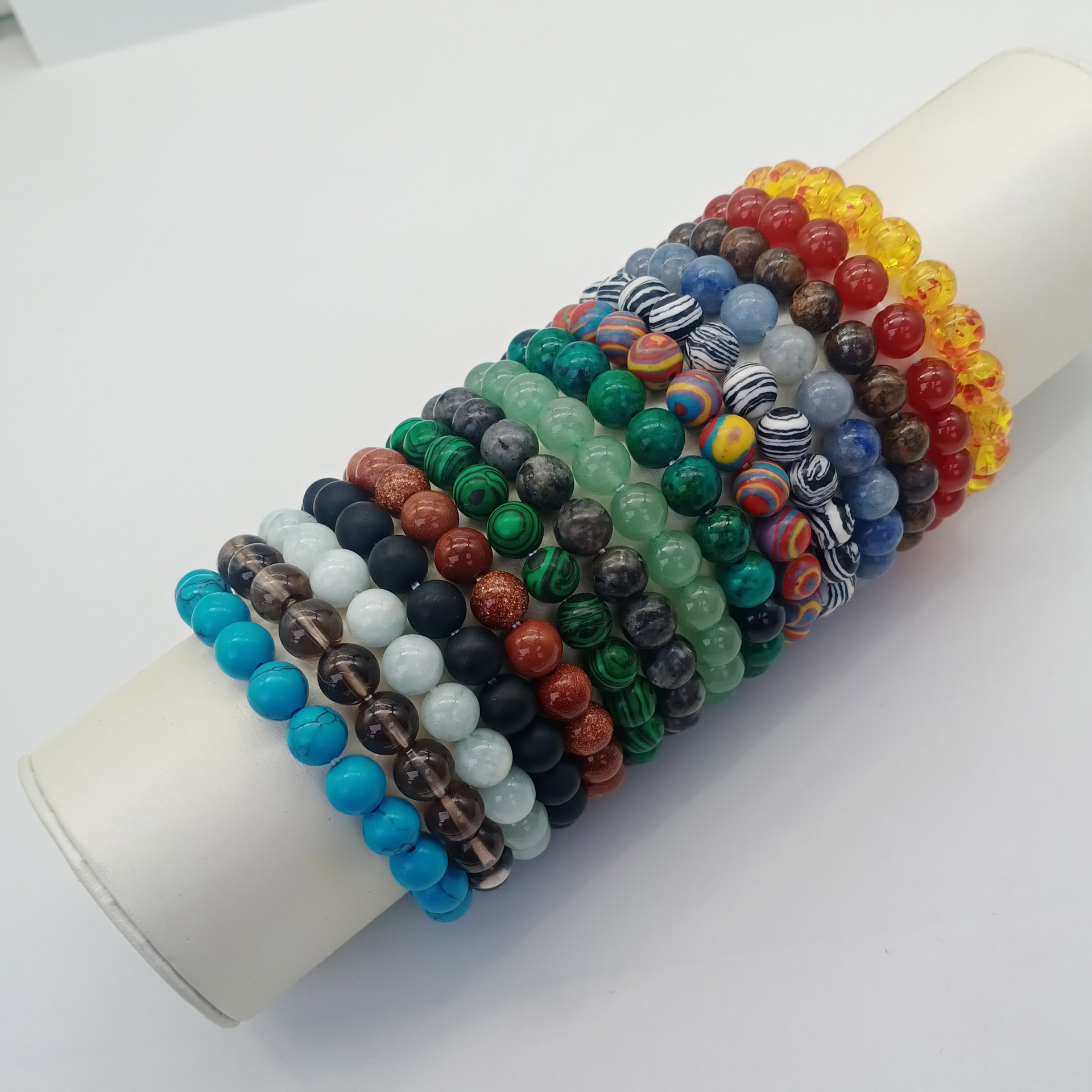 Ethnic Style Geometric natural stone Beaded Bracelets