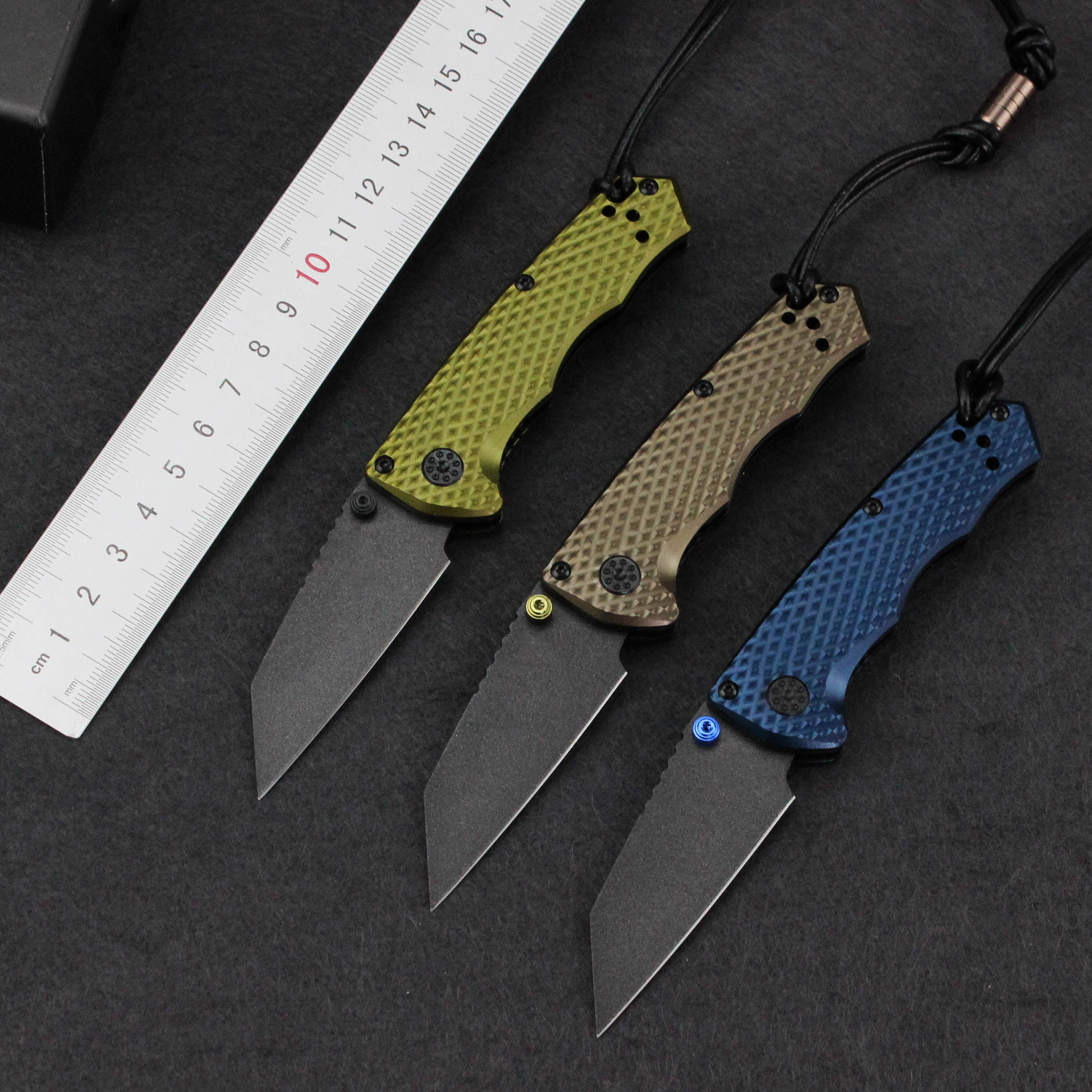 Benchmade蝴蝶航空铝290折叠刀 户外刀多功能求生折刀