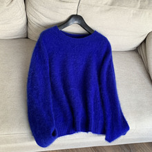 2025羊毛~拉毛 基础款圆领打底衫  气质毛衣针织衫女批发H06CS048