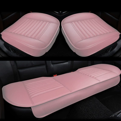 Seat cushion, seat cover — Full-inclusive Seat Cover - pink-all-inclusive-three-piece-set-without-bamboo-charcoal