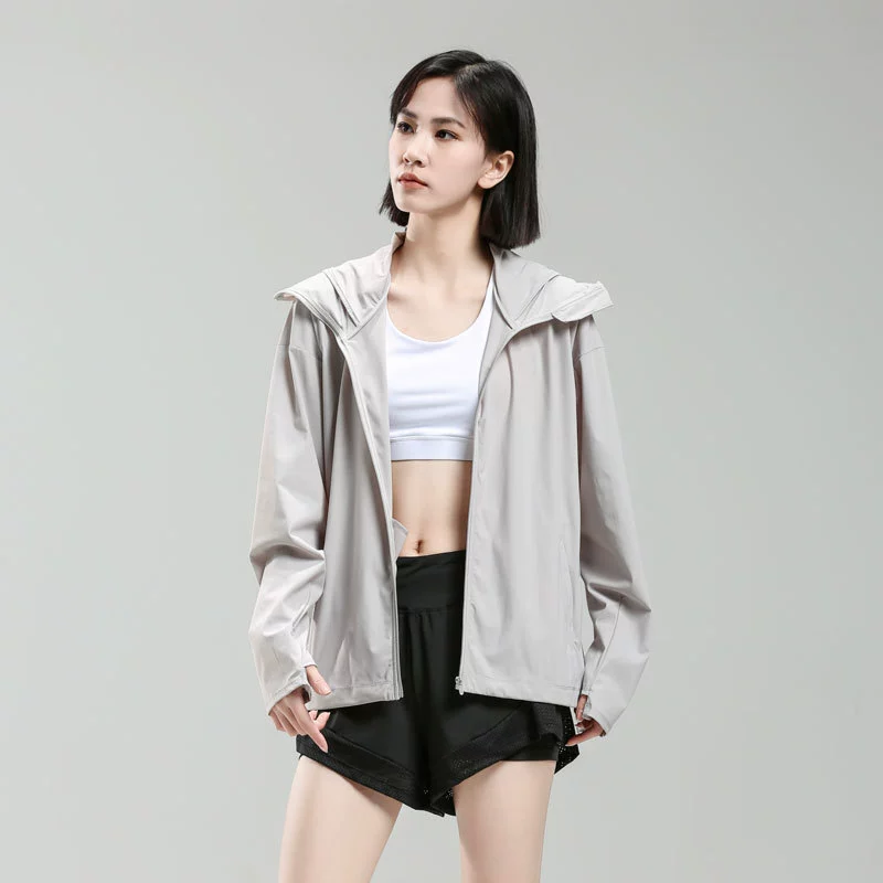 Silk летняя тонкая одежда от солнца, куртка, защита от УФ (啄木鸟)