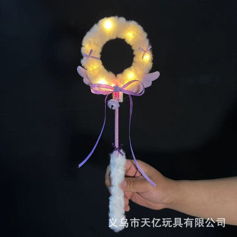 クロスボーダー光る魔法の棒の天使の翼のアンドロメダの棒のコンサートは応援します。|undefined