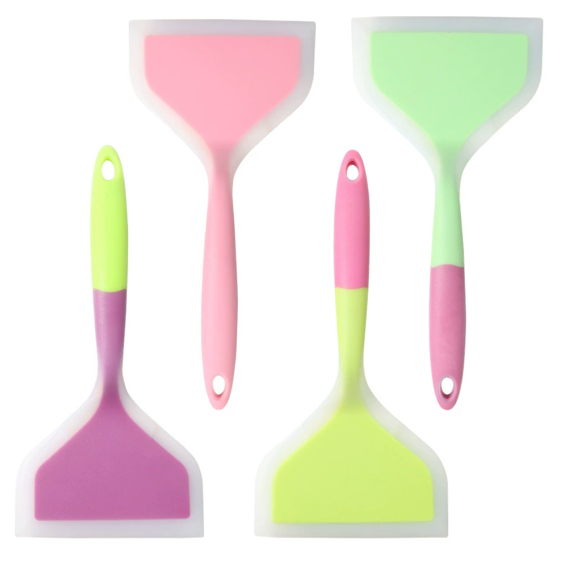 Silicone two-color handle, wide neck