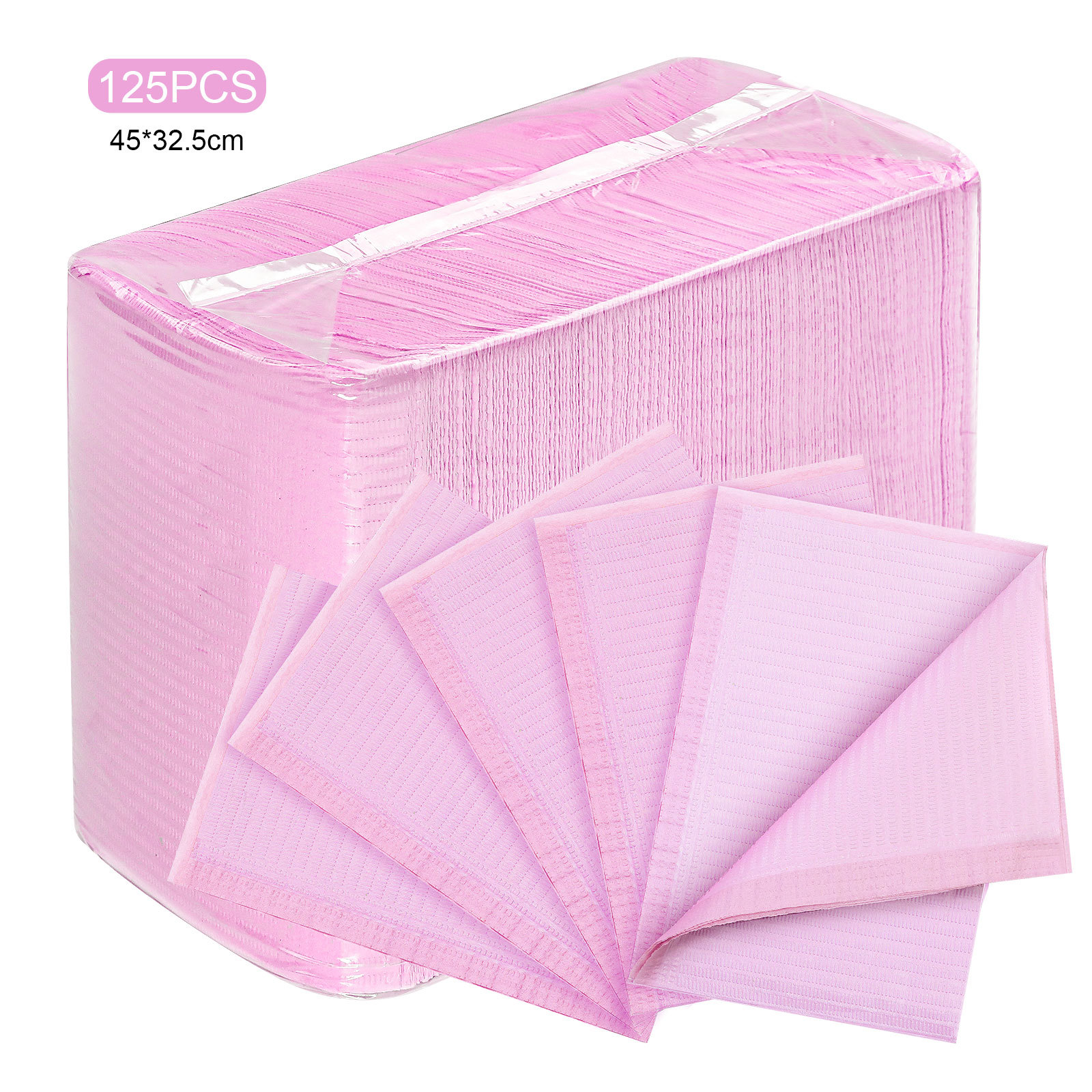 Ventas transfronterizas en caliente manicuría papel de mesa desechable almohadilla de limpieza impermeable almohada toallas de mesa absorción de agua herramientas de manicuría