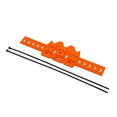 Off-Road Motorcycle Modification Parts, Motorcycle exhaust pipe - orange