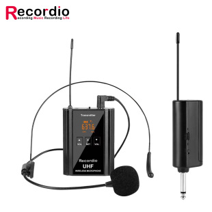 GAW-107 wireless U-segment lavalier/headset microphone 1 Drag 1/2 outdoor live stage performance microphone