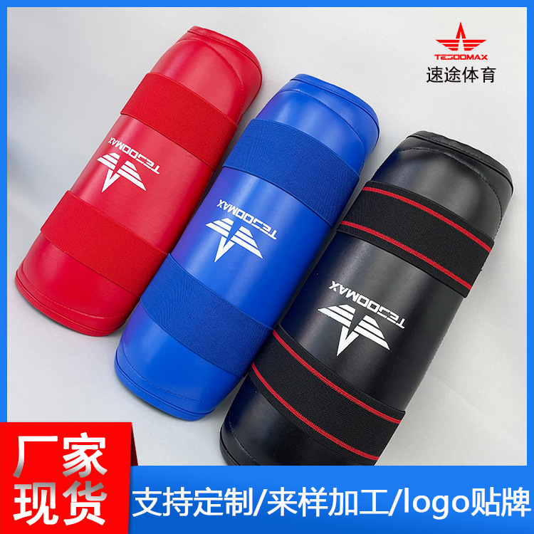 Thickened liner lightweight wear-resistant boxing leg guards Taekwondo martial arts wrestling leg guards Sanda calf guards