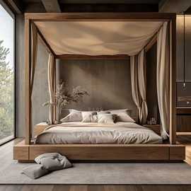 桌类、茶几;餐边柜;实木床