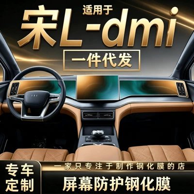 24 types of BYD Song Ldmi special center console navigation screen tempered film car interior protection products