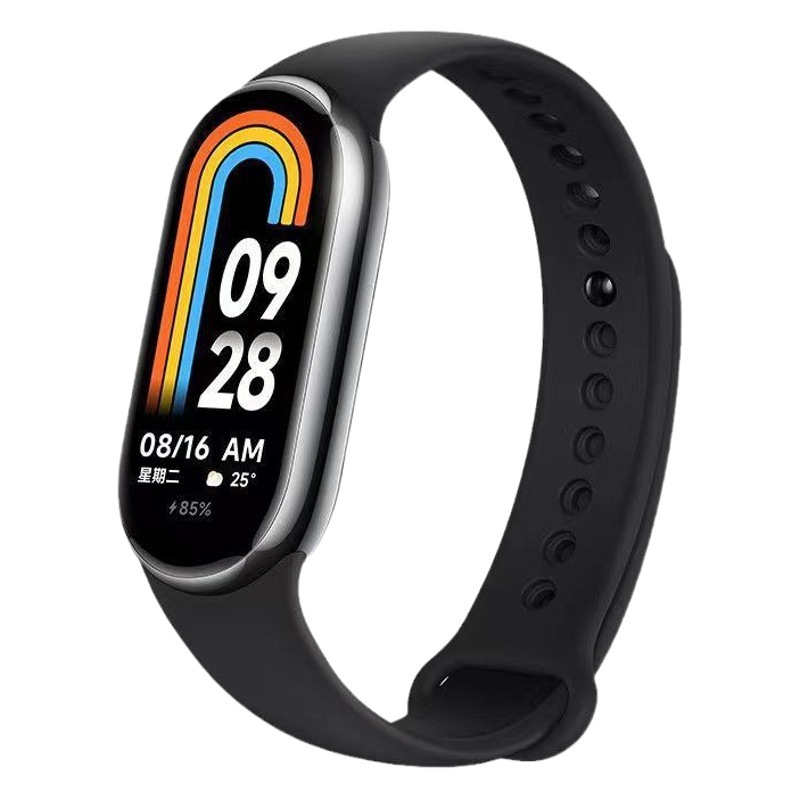 Suitable for Xiaomi Mi Band 8, Mi Band 7, Mi Band 5/6, Mi Band 3/4 Replacement Straps, Silicone Versatile Straps