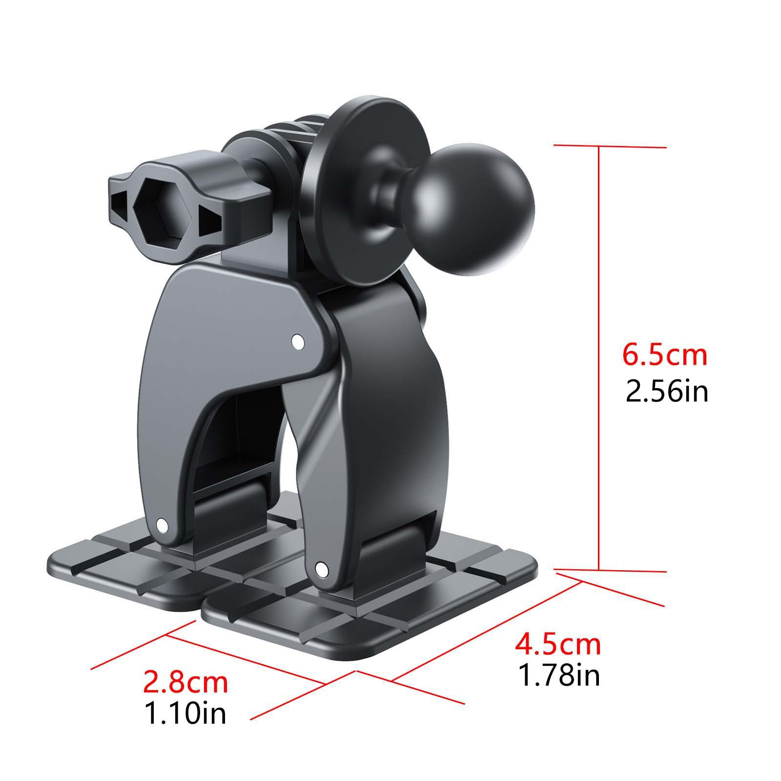 Cross-border car phone holder accessories, universal strong adhesive car dashboard center console mount, car base navigation stand