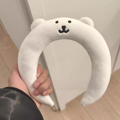 かわいい自嘲熊カチューシャ女性洗顔専用マスク高頭頭頭飾り写真撮影道具ぬいぐるみカップル頭飾り