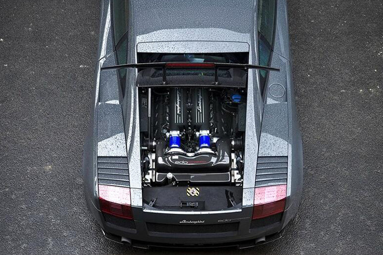 Applicable to Lamborghini Lamborghini gallardo gallardo carbon fiber modified tail wing wing