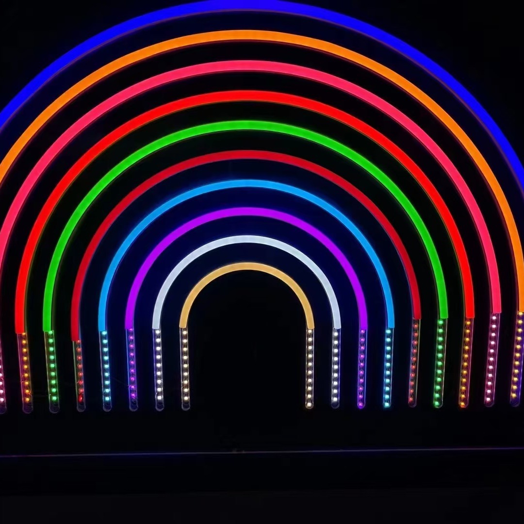 S type third generation led split neon light strip silicone light…