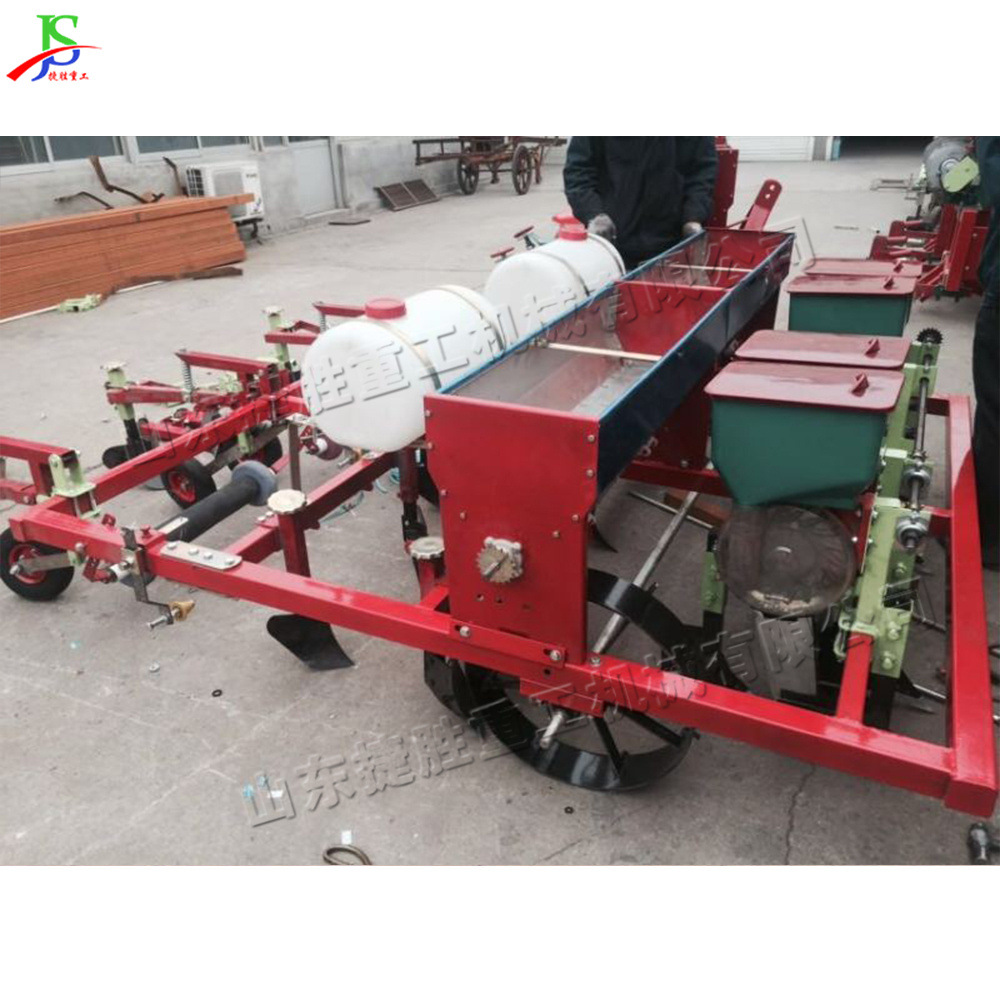 Máquina agrícola de siembra de maní tipo tractor trasero plantación de frutas largas maquinaria de plantación de grano de pequeña escala image 4