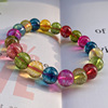 Tourmaline crystal, beads, beaded bracelet, wholesale