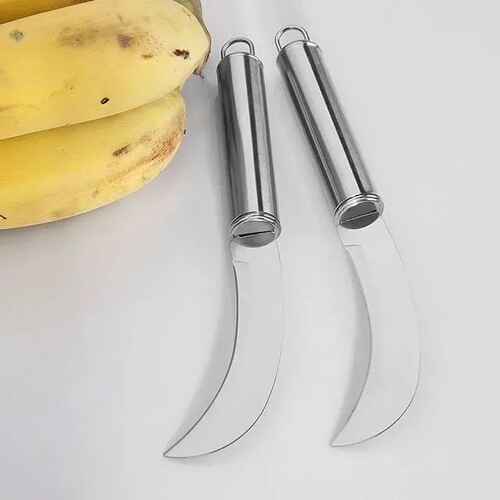 Banana knife, small scimitar, pineapple knife, special knife for cutting jackfruit, peeling knife, fruit scimitar, household curved fruit knife
