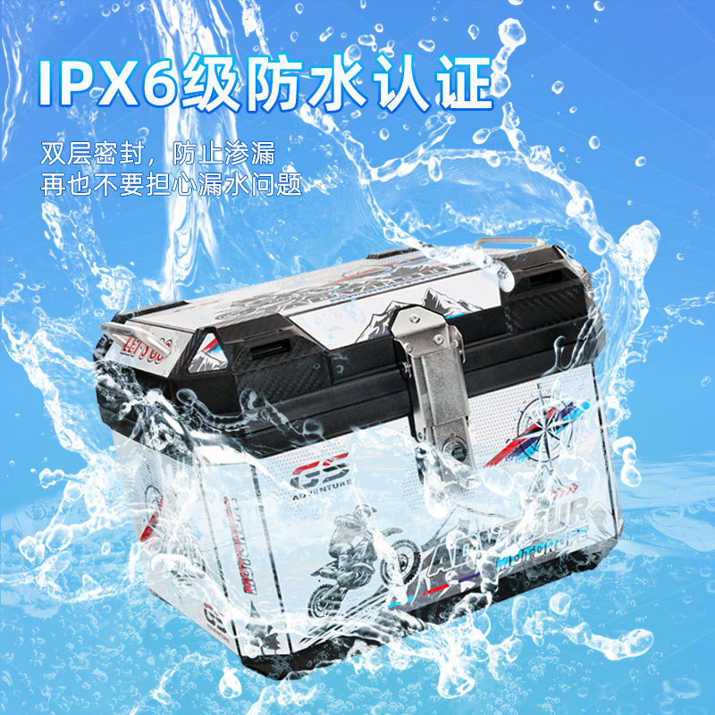 Coche eléctrico, motocicleta, caja trasera, batería, maletero, entrega de gran capacidad, transporte para llevar