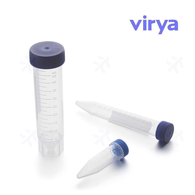 Virya尖底离心管袋装3110506高速离心管5.0ml旋盖离心管