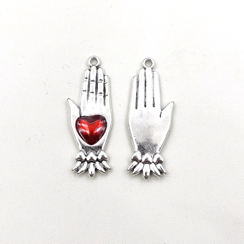 1 Piece Alloy Palm Pendant display picture 5