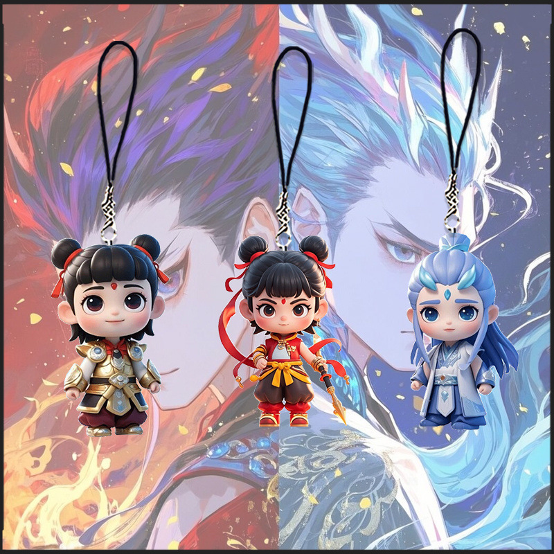 Lotus Cake cp Pendant Which Devil Boy Naohai Cartoon Animation High Color Value Mobile Phone Chain Acrylic Ao-Bing Schoolbag Hanging Decoration