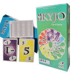 家庭聚会纸牌游戏 跨境外贸热销SKYJO数字游戏休闲聚会卡牌系列