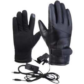 36-96伏电加热手套USB手套电动车摩托车冬季电热手套充电发热手套