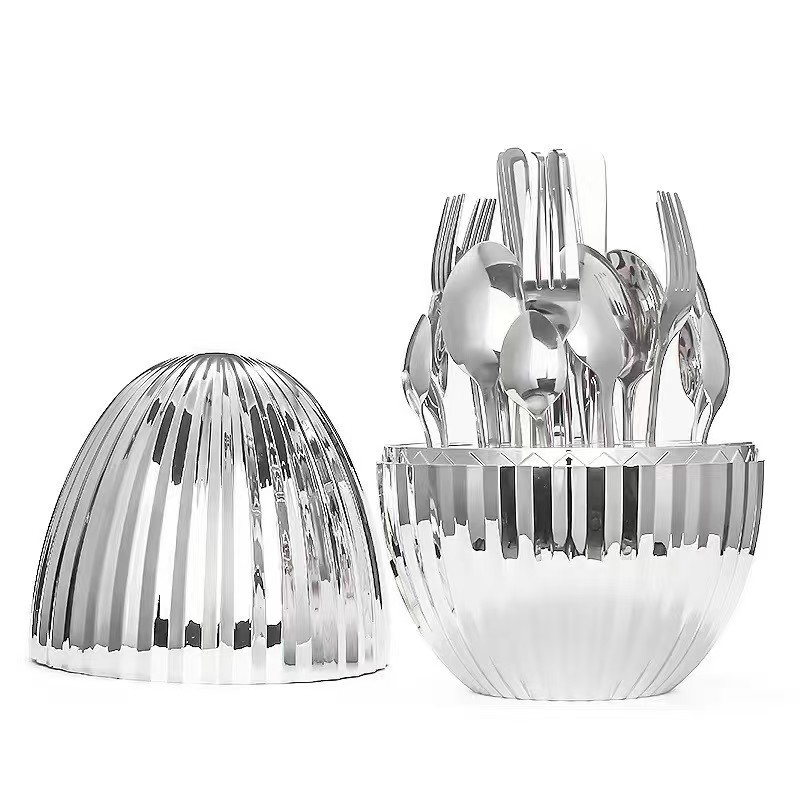 은둥근 계란과 은식기 24종 세트