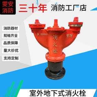 Outdoor Underground Fire Hydrant Sa100-65-1.6 Underground Hydrant Outdoor Fire Hydrant Outdoor Underground Type Factory Direct Supply