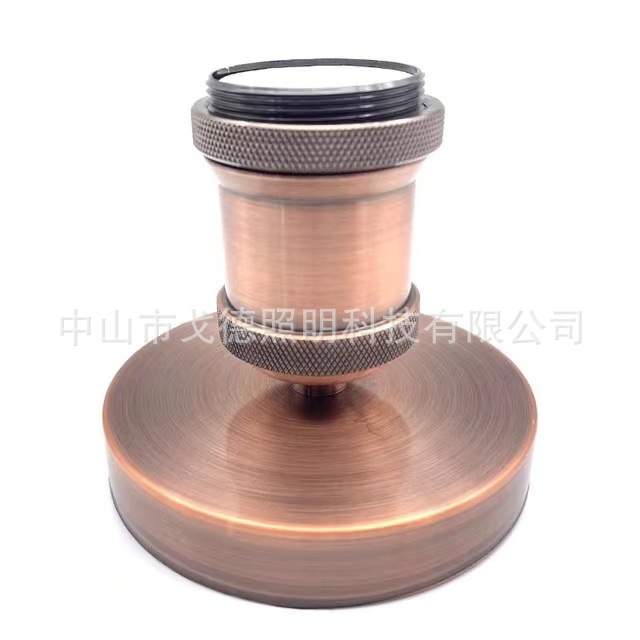 El comercio electrónico transfronterizo se especializa en portalámparas estilo Edison americano, lámparas creativas de cuerda de cáñamo DIY, bases de lámparas retro, portalámparas E27/E26.