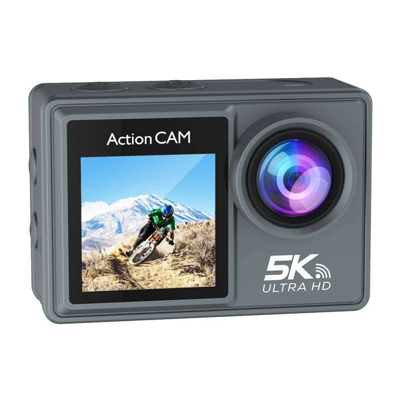 6sスポーツカメラのオートバイは手ぶれ補正ヘルメットレコーダー4k釣り非360パノラマカメラダブルスクリーンに乗ります。|undefined