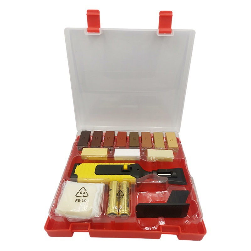 Kit de herramientas especializado para reparar pisos de madera, paredes y agujeros en muebles, transfronterizo.