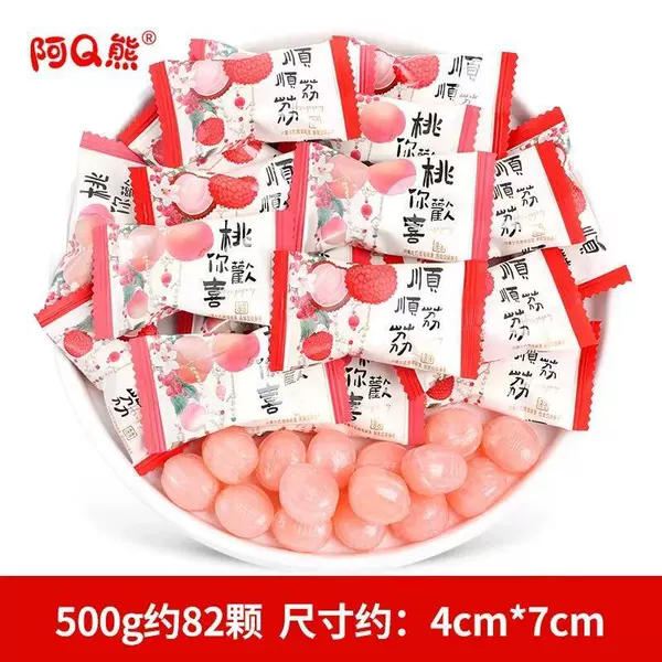 Shunshun Lili fruity hard candy mixed flavor 500g [about 82 pieces]