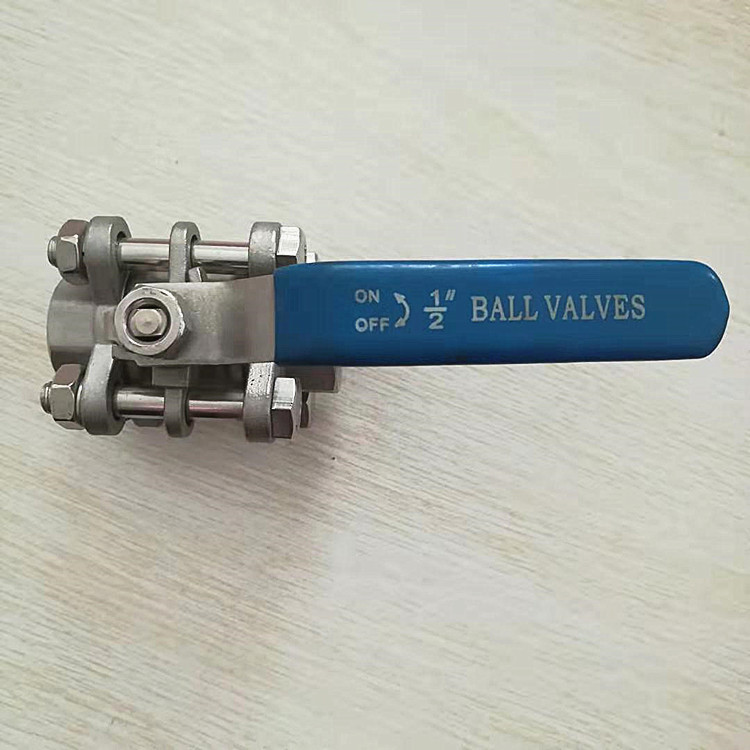 专业铸造不锈钢三片式内螺纹球阀快接球阀三通球阀 欢迎咨询订购