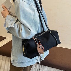跨境尼龙托特包防水单肩斜挎包通勤轻便时尚百搭手提女包饺子包