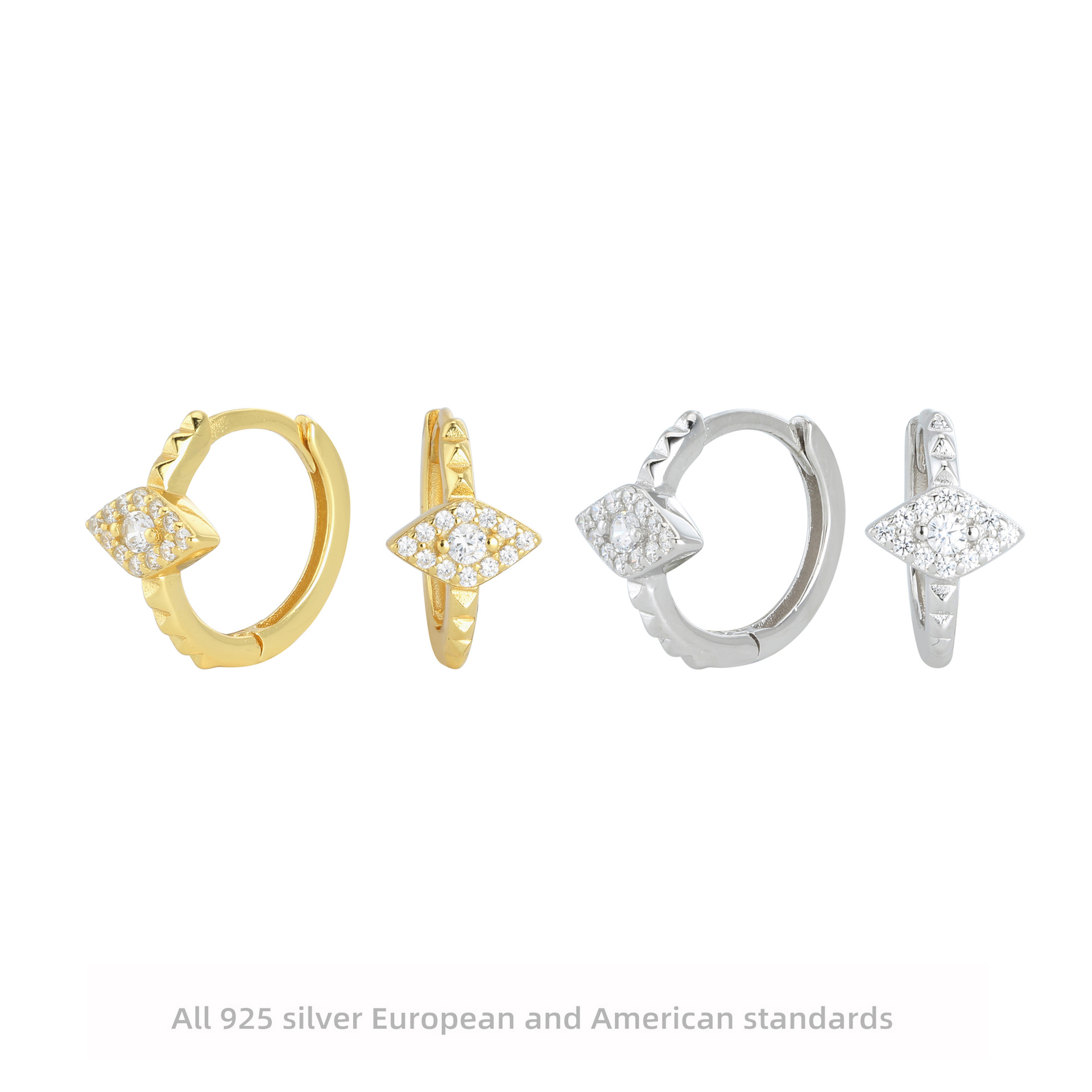 Fashionable retro earrings