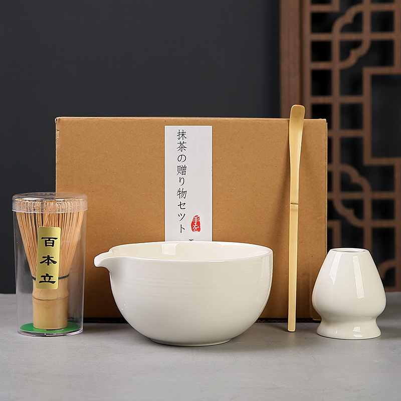 Cepillo de té de matcha de 100 centavos de matcha