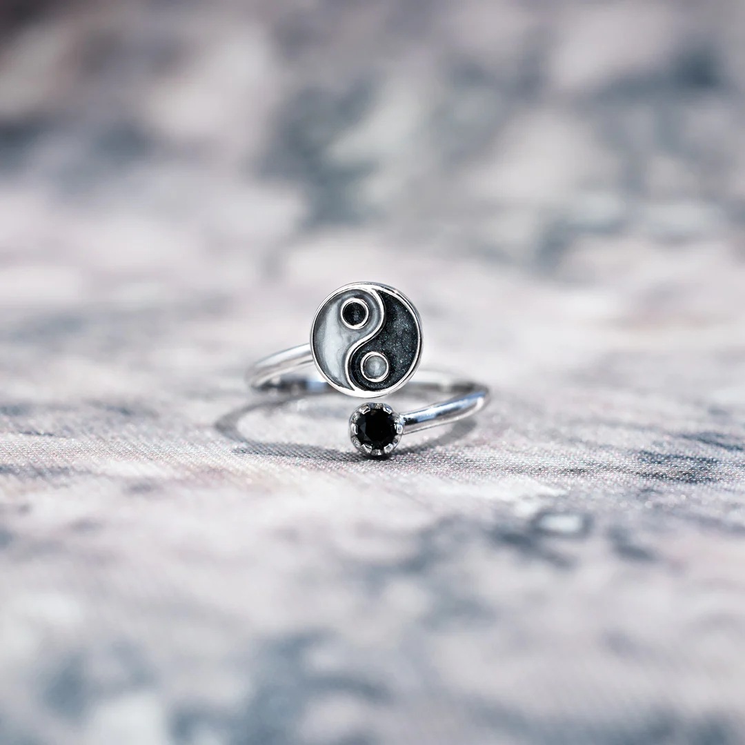 925 Sterling Silver Material 925 Sterling Silver Gossip Open Rings