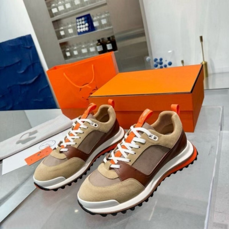 Couple's White Shoes Spanish Genuine Leather Running Shoes with Raised Toe Niche Pure Original German Training Sneakers Running Shoes Waffle Couple's White Shoes Spanish Genuine Leather Running Shoes with Raised Toe Niche Pure Original German Training Sneakers Running Shoes Waffle