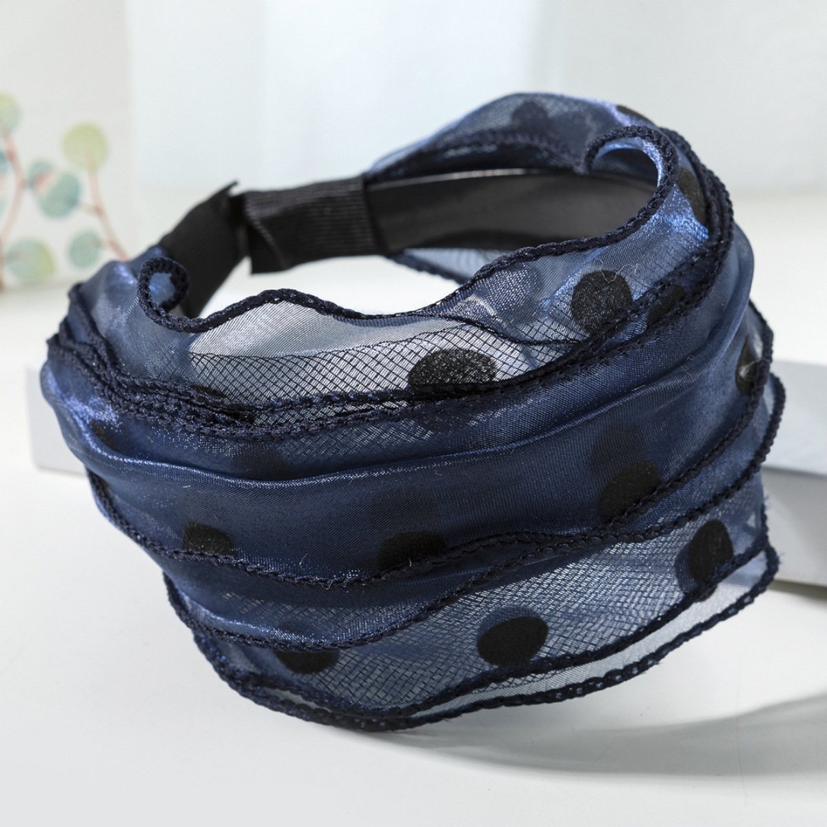 Estilo coreano simple pelo blanco que cubre la diadema tocado de las mujeres cubierta de horquilla ancha presionado Red roja 2022 nueva banda de pelo horquilla