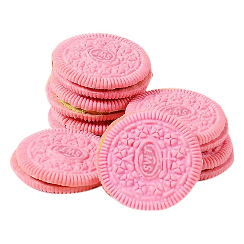 Печенье-сэндвичи в форме сердца, украшения для торта, популярные в интернете, в стиле Qiao Ke Fang, для выпечки десертов, в индивидуальной упаковке