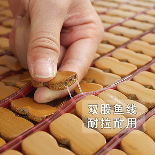 Summer Mahjong Cooling Mat Office Long Sitting Cushion Summer Breathable Car Seat Cushion Bench Pad Student Cooling Pad