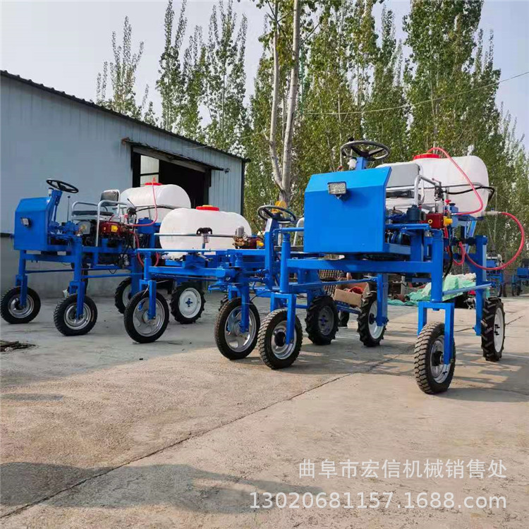 三轮四轮水冷打药机 自走式可乘坐喷雾机 白菜地打药喷药车