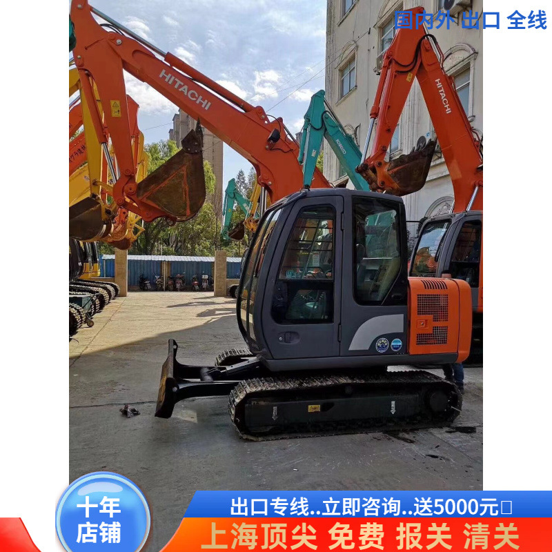 Exportación doméstica y extranjera de segunda mano Hitachi 60 70 excavadora 120 130 importación doméstica