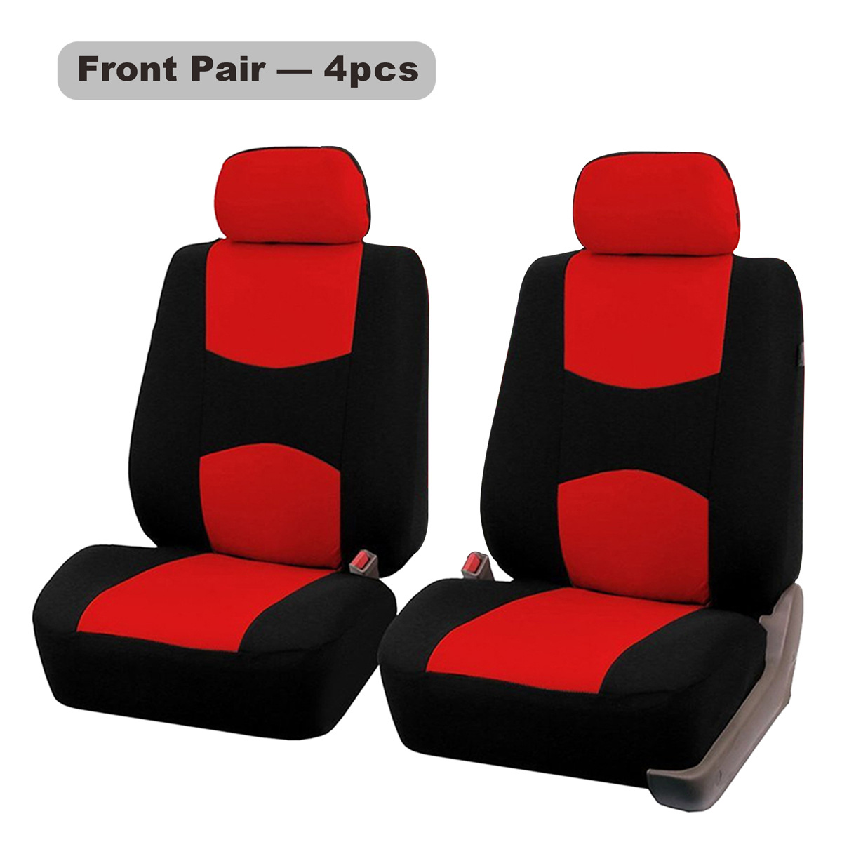 General polyester cloth car seat cover 9 sets_voghion.com